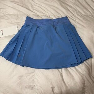 Side-Pleat High-Rise Tennis Skirt Size 4 NWT